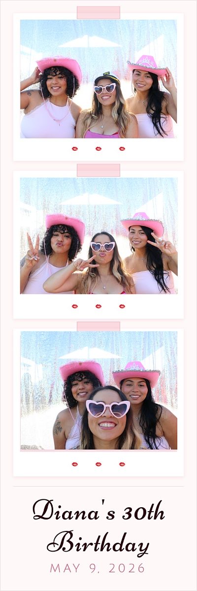 Photo booth 2x6 strip