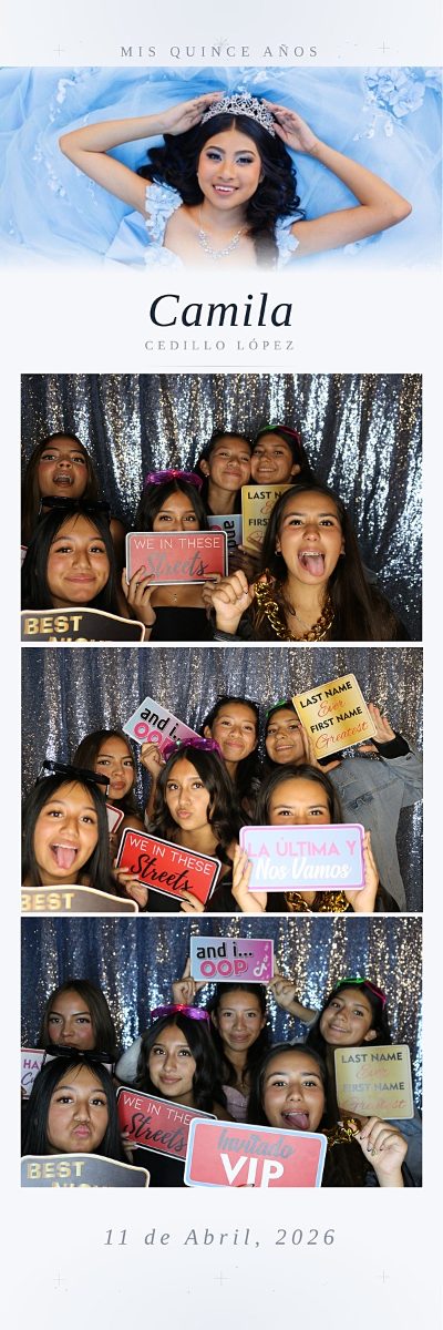Photo booth 2x6 strip
