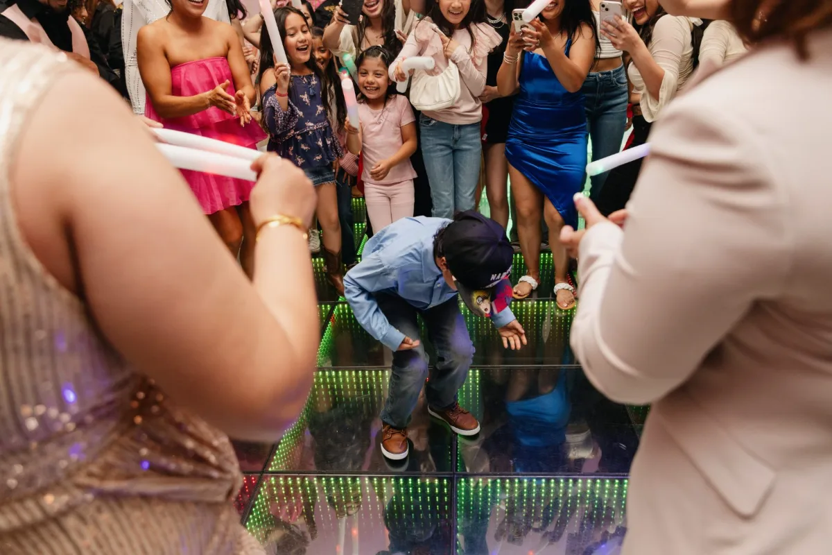 Brand photography for Blue Night Banquet Hall, a San Diego event venue